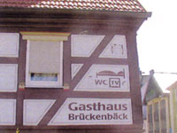 Gasthaus Brückenbäck Arnstein